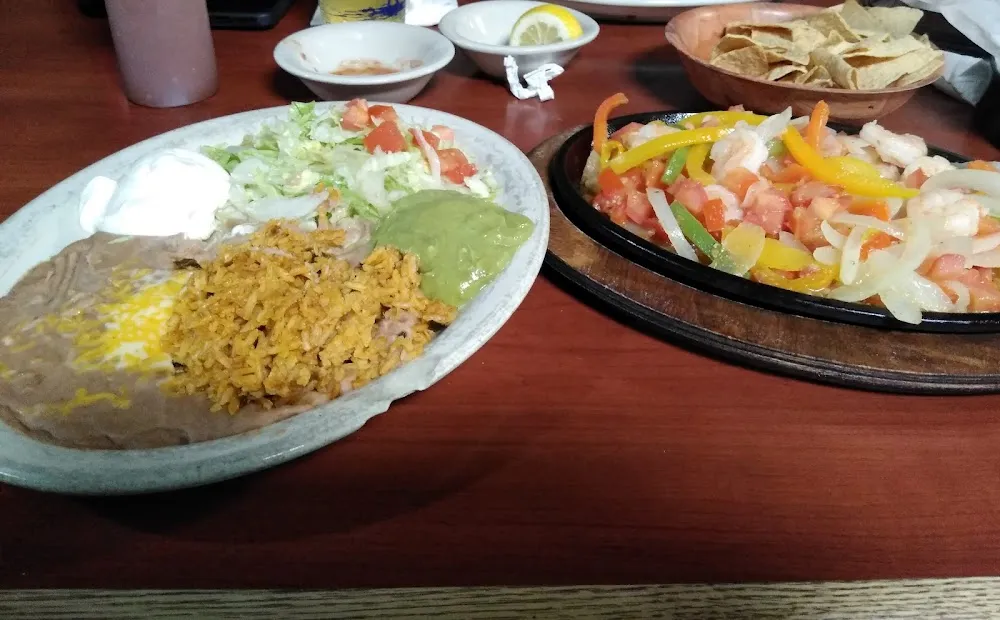 Shrimp Fajitas